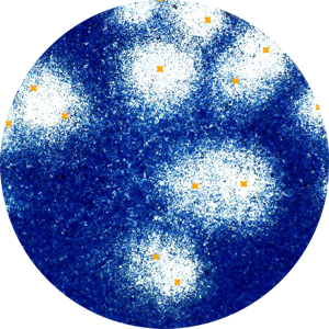 Application Plaque assay extremely large spots
